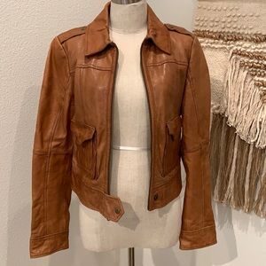 Hinge Leather Jacket